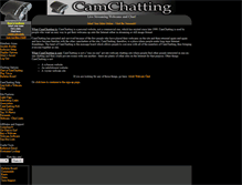 Tablet Screenshot of camchatting.info